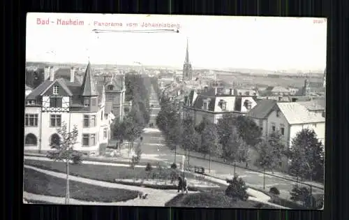 Bad Nauheim, Panorama vom Johannisberg - 416864