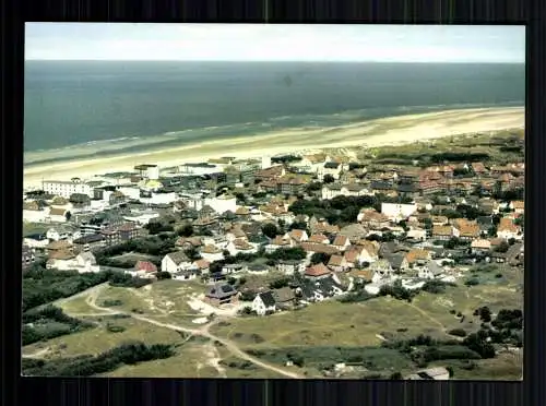 Wangerooge, Nordseeheilbad, Blick auf den Ort und Nordsee - 416912