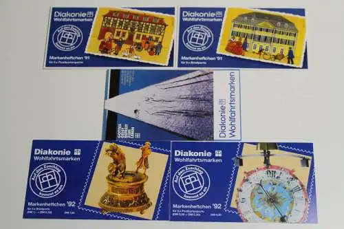 Diakonie, 1985-2000, 36 postfrische MH, BRD / Berlin - 702118