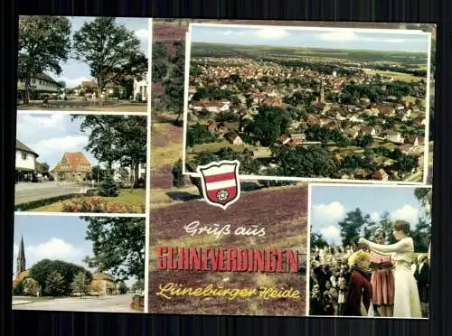 Schneverdingen, Lüneb. Heide, 5 Ansichten, Wappen - 417209