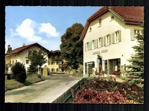 Au am Wendelstein, Strassenansicht mit Kaufhaus Wieser - 417395