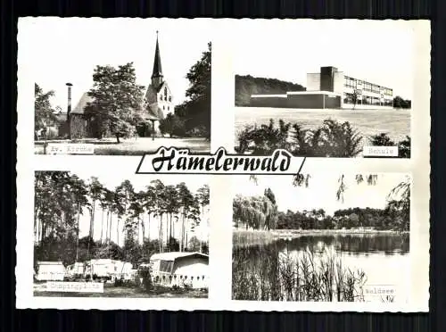 Hämelerwald, Kirche, Schule, Campingplatz, Waldsee - 417641