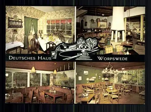 Worpswede, Hotel-Restaurant "Deutsches Haus" - 417143