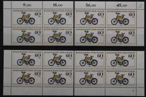 Deutschland (BRD), MiNr. 1169 Viererblock alle 4 Ecken FN 2, postfrisch - 207520