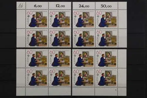 Deutschland (BRD), MiNr. 1012 Viererblock alle 4 Ecken FN 1, postfrisch - 207545