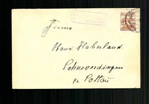 Brochdorf über Soltau, Landpoststempel, Bedarfsbeleg - 510223