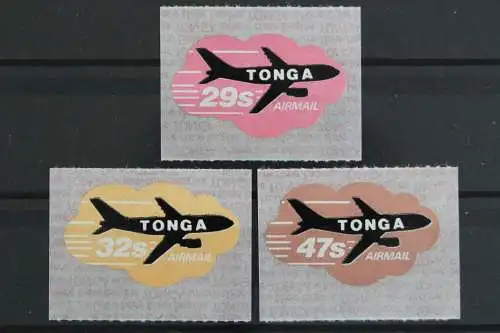 Tonga, Flugzeuge, MiNr. 839-841, selbstklebend, postfrisch - 630016