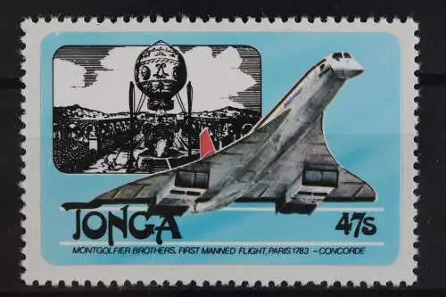 Tonga, Flugzeuge, MiNr. 844, selbstklebend, postfrisch - 630216