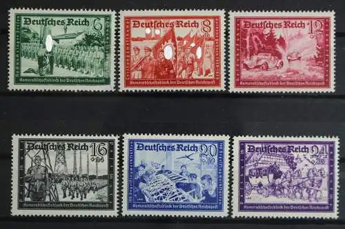 Deutsches Reich, MiNr. 773-778, Falz - 626465