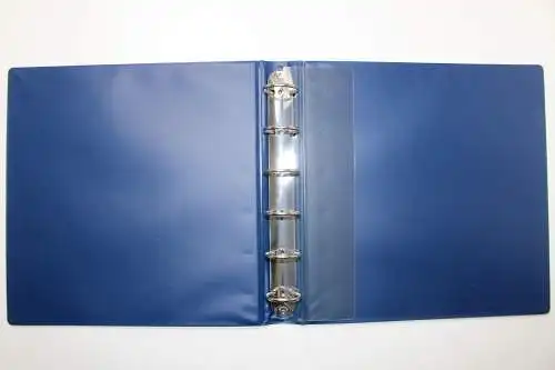 Borek, 4 blaue Ringbinder mit Aufdruck "Numisbriefe der Monarchien Europas" - 901961