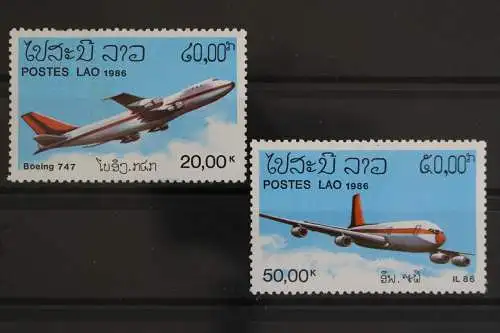 Laos, Flugzeuge, MiNr. 920-921, postfrisch - 630243