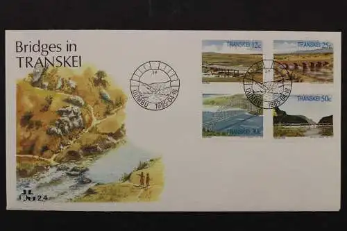 Transkei, MiNr. 168-171, FDC - 207914