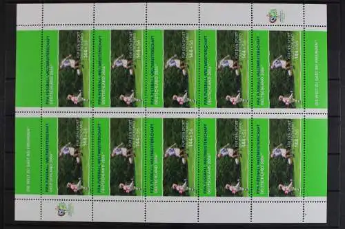 Deutschland, MiNr. 2328, Kleinbogen Fußball WM 2006, postfrisch - 630549