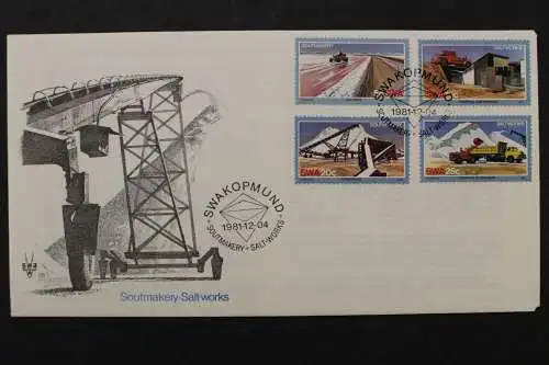 Südwestafrika, MiNr. 512-515, FDC - 208113