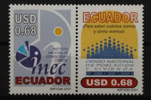 Ecuador, MiNr. 2536-2537 Paar, postfrisch - 649822