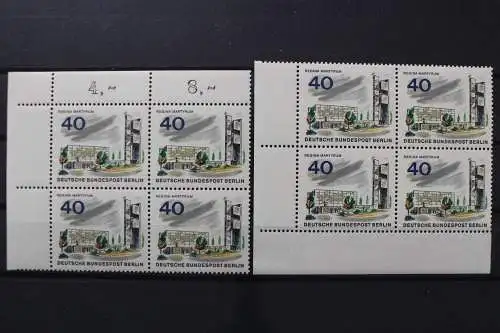 Berlin, MiNr. 258, 2 Eckrandvierer, li. oben + unten, postfrisch - 649944