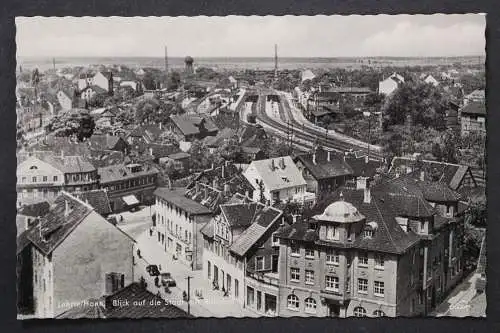 Lehrte, Blick auf die Stadt mit Bahnhof - 423252