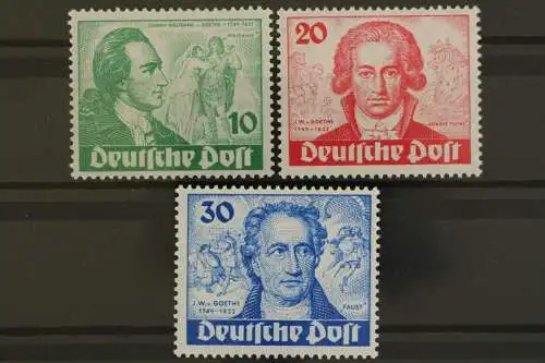 Berlin, MiNr. 61-63, Goethe, postfrisch, BPP Signatur - 631357