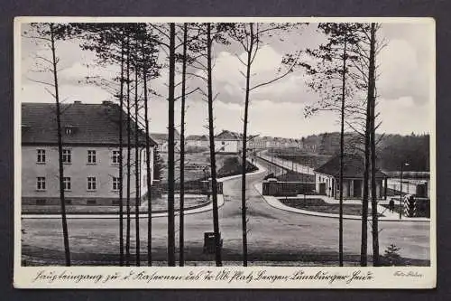 Bergen,Lüneburger Heide, Haupteingang zu Kasernen u. Truppenübungsplatz - 423148