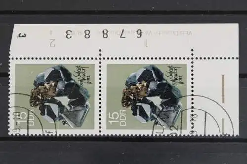 DDR, MiNr. 1470, Paar, Ecke re. unten, DV II, gestempelt - 629175