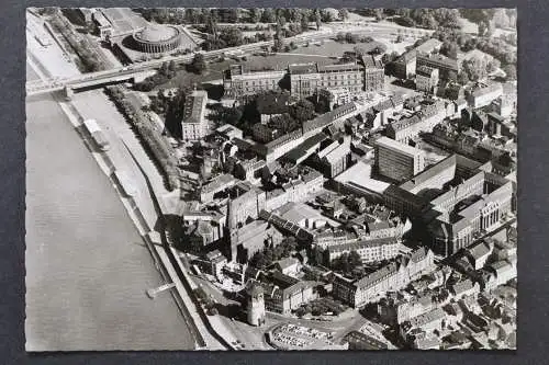 Düsseldorf, Rheinpartie - Altstadt, Luftbild - 423455