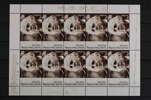 Deutschland, MiNr. 2399, Kleinbogen Schwarz-Schilling, postfrisch - 630604