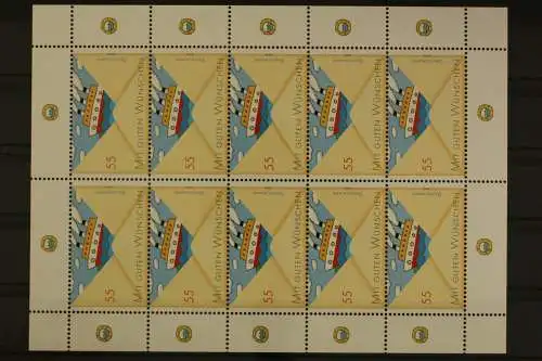 Deutschland, MiNr. 2787, Kleinbogen, Grußmarken, postfrisch - 631177