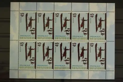 Deutschland, MiNr. 2842, Kleinbogen, Segelflug, postfrisch - 631132