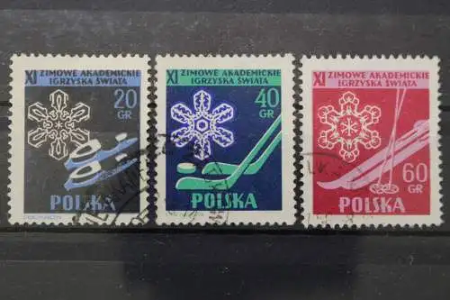 Polen, MiNr. 956-958, gestempelt - 209060