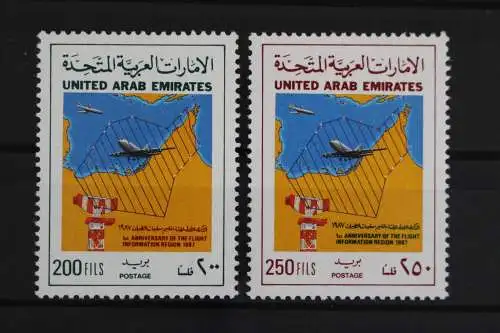 Verein. Arab. Emirate, Flugzeuge, MiNr. 221-222, postfrisch - 629742