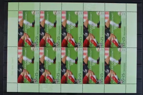 Deutschland, MiNr. 2650, Kleinbogen, Fußball, postfrisch - 630899