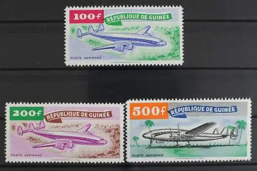 Guinea, Flugzeuge, MiNr. 21-23, postfrisch - 630324