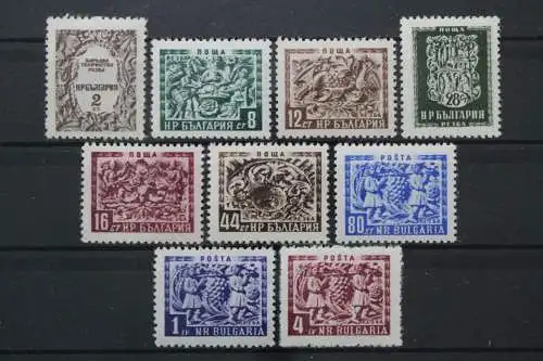 Bulgarien, MiNr. 835-843, postfrisch - 210086