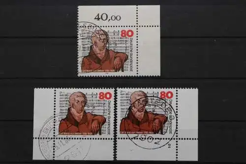 Deutschland (BRD), MiNr. 1284, 3 Ecken, gestempelt - 210626