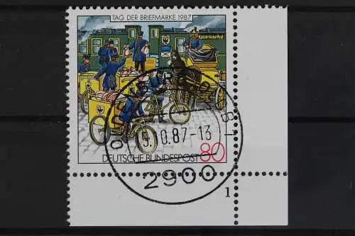 Deutschland (BRD), MiNr. 1337, Ecke re. unten, FN 1, EST - 632213