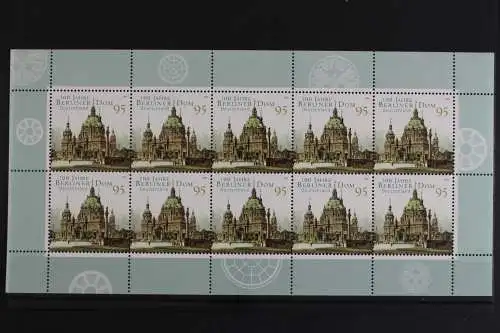 Deutschland, MiNr. 2445, Kleinbogen Berliner Dom, postfrisch - 630647