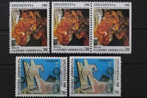 Griechenland, MiNr. 1713-1714, A, C, D, postfrisch - 651797