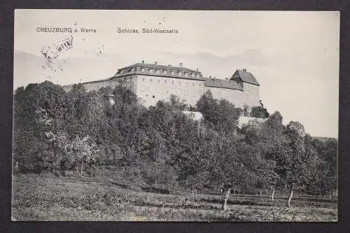 Creuzburg, Werra, Schloss, Süd-Westseite - 423683