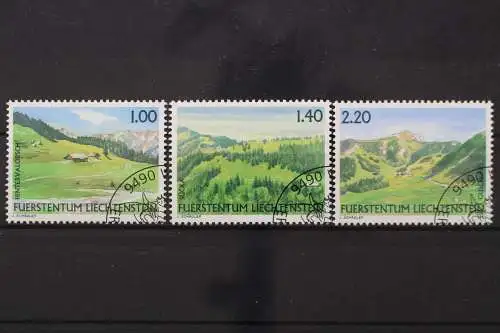 Liechtenstein, MiNr. 1451-1453, gestempelt - 651866