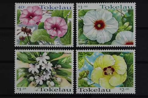 Tokelau Inseln, MiNr. 271-274, Blumen, postfrisch - 633324