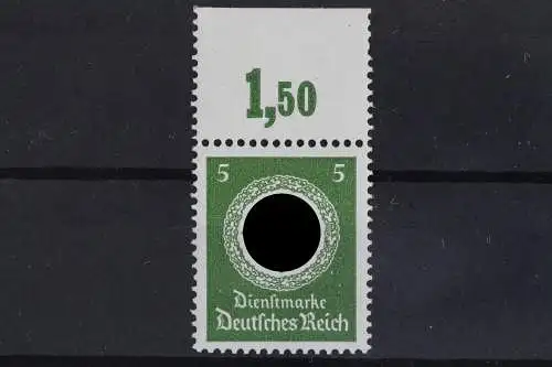 DR Dienst, MiNr. 168, OR 1,50, Plattendruck, postfrisch - 631932