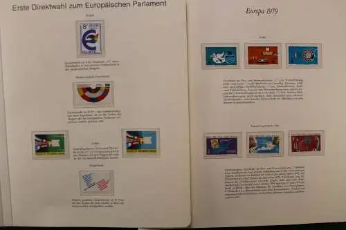 Europa-Briefmarken 1979 + 1980 CEPT, Naturschutzjahr, Mitläufer etc. - 707735