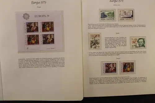 Europa-Briefmarken 1979 + 1980 CEPT, Naturschutzjahr, Mitläufer etc. - 707735