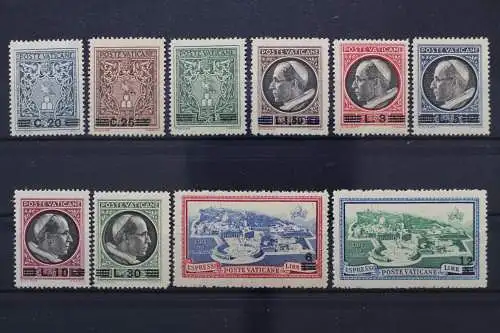 Vatikan, MiNr. 116-125, postfrisch - 210672