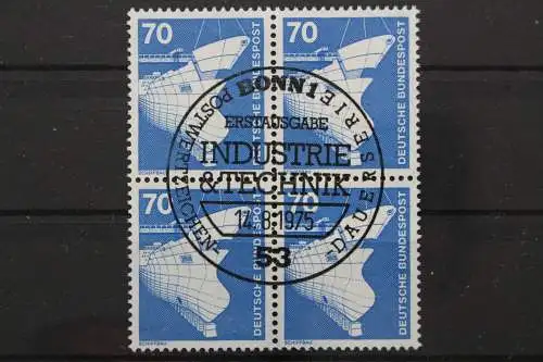 Deutschland (BRD), MiNr. 852 Viererblock, gestempelt - 210680