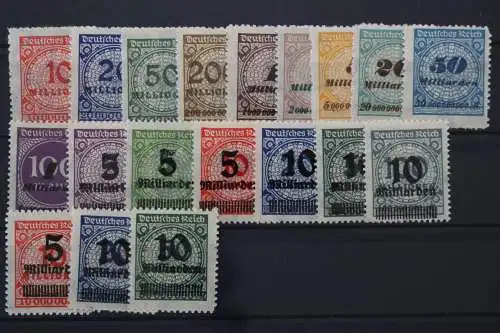 Deutsches Reich Republik, MiNr. 105-337, Jahre 1919-1923, postfrisch - 211149