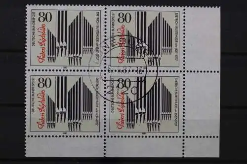 Deutschland (BRD), MiNr. 1323 Viererblock Ecke rechts unten, EST - 211194