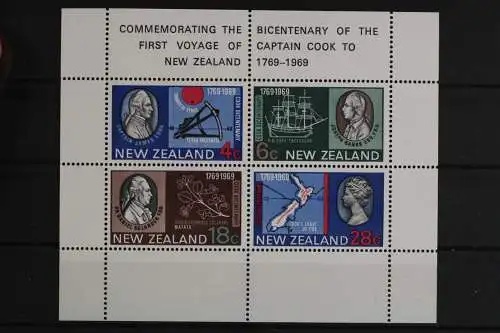 Neuseeland, MiNr. Block 1, James Vook, postfrisch - 635232