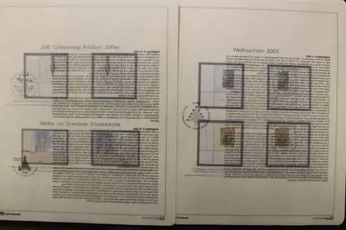 Deutschland Plus, MiNr. 2434-2503, Jahrgang 2005, Eckrandmarken komplett - 704598