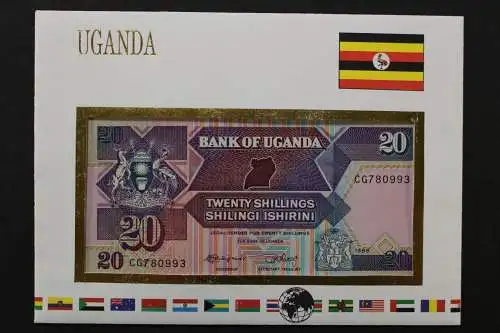 Uganda, Banknotenbrief - 662573